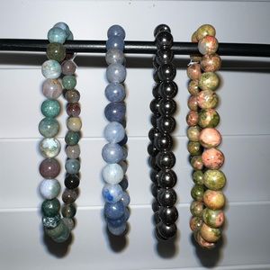 4 authentic crystal bracelets